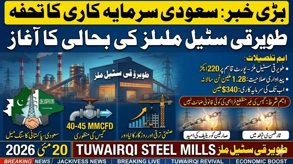 Saudi-Backed Tuwairqi Steel Mills Set for Revival