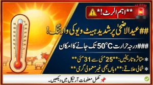 Weather Forecast Issued for Eid ul Azha Holidays in Pakistan
