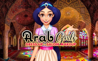 Image Arab Girls Dress-Up - Salon Makeup
